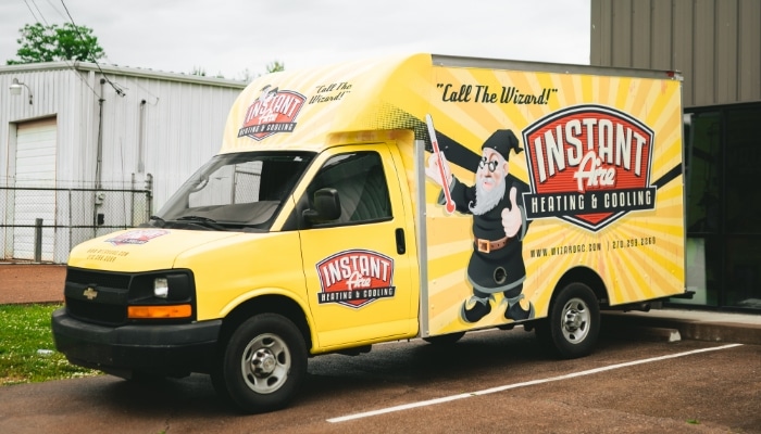 Instant Air Installation Truck